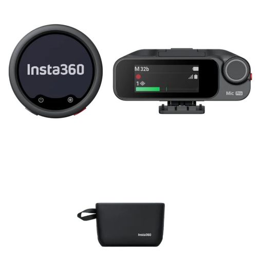 Εικόνα της Wireless Microphone Insta360 Pro Transmitter (TX) x 1 & Receiver (RX)
