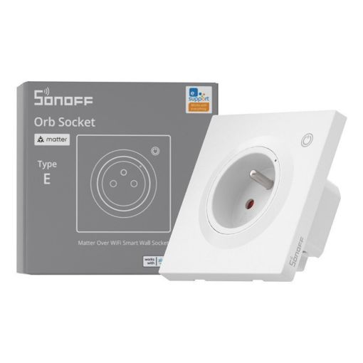 Εικόνα της Smart Plug Sonoff Wi-Fi Type E 4000W White WS01TPE-E