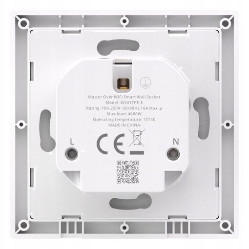 Εικόνα της Smart Plug Sonoff Wi-Fi Type E 4000W White WS01TPE-E