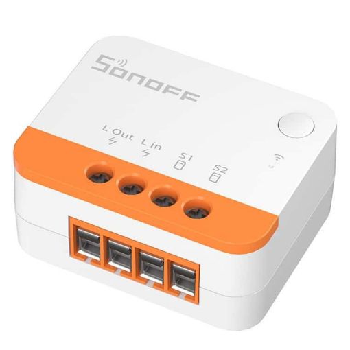 Εικόνα της Ενδιάμεσος Διακόπτης Sonoff Mini Zigbee White/Orange ZBMINIL2