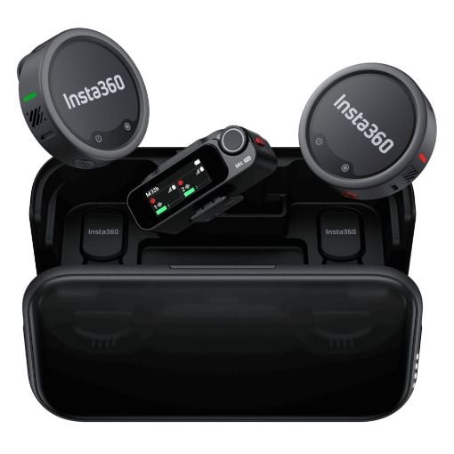 Εικόνα της Wireless Microphone Insta360 Pro Transmitter (TX) x 2 & Receiver (RX)