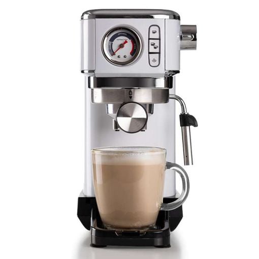 Εικόνα της Μηχανή Espresso Ariete 1381/14 Slim Moderna 15bar White