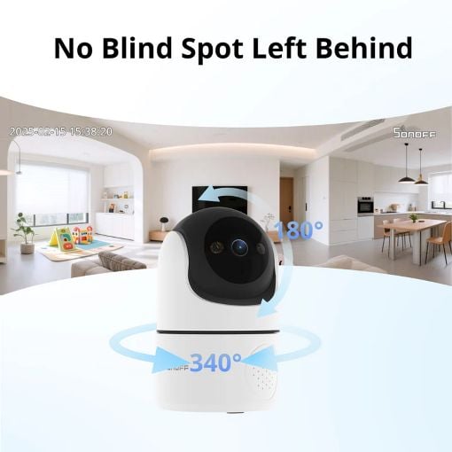 Εικόνα της Indoor IP Camera Sonoff FHD Wireless Pan/Tilt CAM-PT2