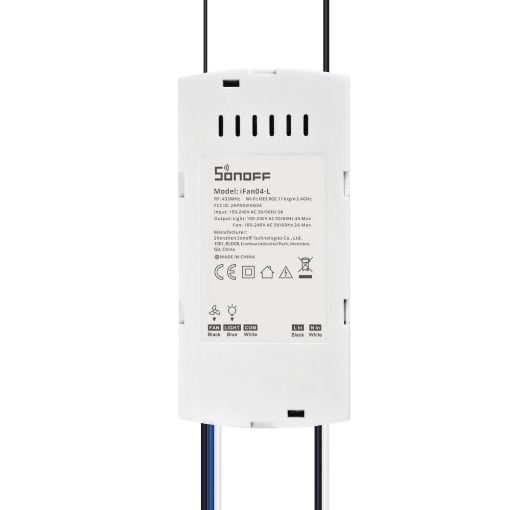 Εικόνα της Ceiling Fan & Light Controller Sonoff Wi-Fi IFAN04-H