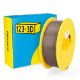 Εικόνα της 123-3D PLA Satin Filament 1.75mm Spool of 1Kg Bronze