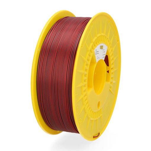 Εικόνα της 123-3D PLA Chameleon Filament 1.75mm Spool of 1Kg Black-Red