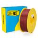 Εικόνα της 123-3D PLA Chameleon Filament 1.75mm Spool of 1Kg Black-Red