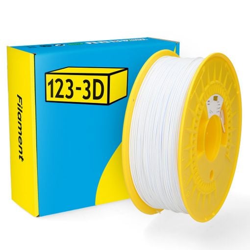 Εικόνα της 123-3D PCTG Filament 1,75mm Spool of 1Kg White