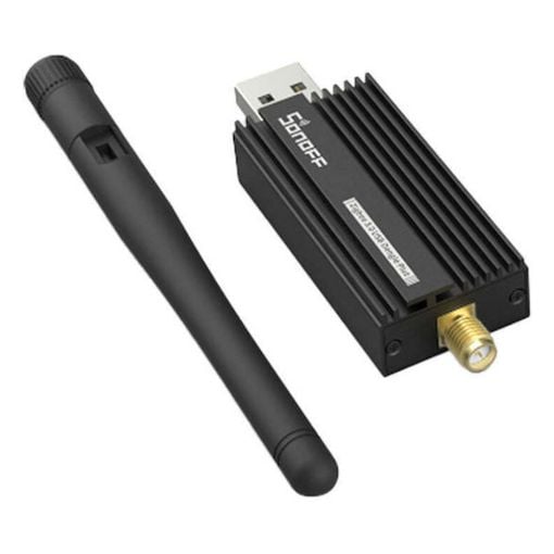 Εικόνα της USB Dongle Sonoff Plus-E Zigbee με Κεραία Black ZBDONGLE-E