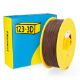 Εικόνα της 123-3D PLA Filament 1.75mm Spool of 1Kg Brown