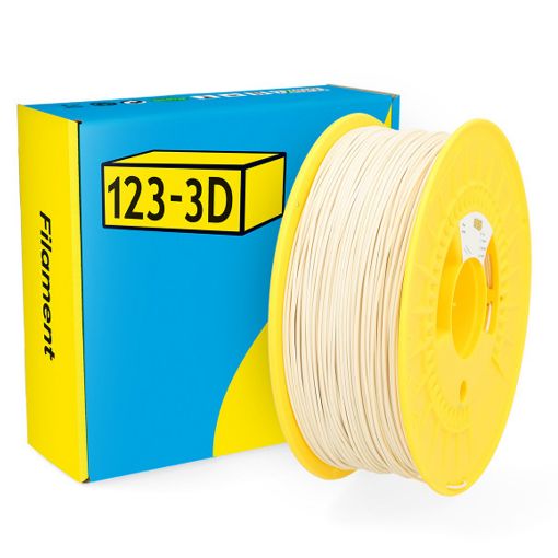 Εικόνα της 123-3D Filament PLA 1.75mm Spool of 1kg Beige
