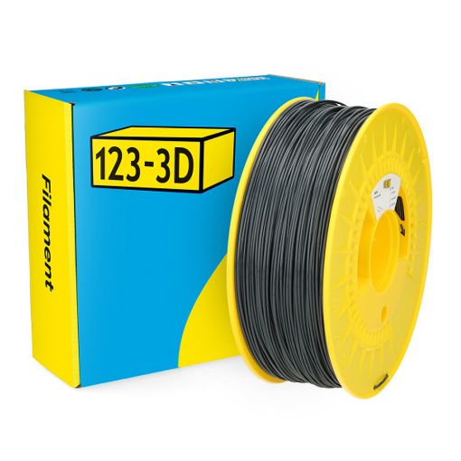Εικόνα της 123-3D PETG Filament 1.75mm Spool of 1Kg Anthracite