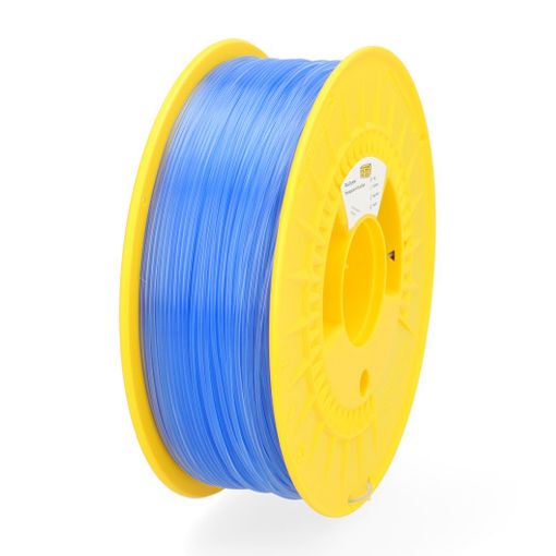 Εικόνα της 123-3D PLA Transparent Filament 1.75mm Spool of 1Kg Blue