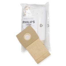 Εικόνα της Σακούλες Σκούπας 123Schoon για Philips London 10τμχ + 1 Φίλτρο