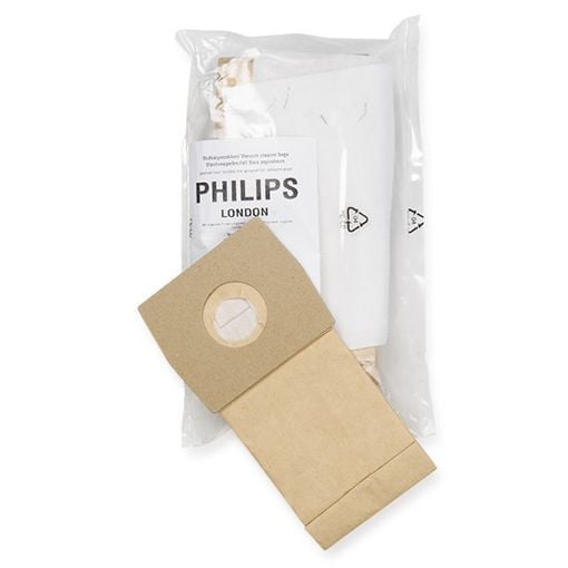 Εικόνα της Σακούλες Σκούπας 123Schoon για Philips London 10τμχ + 1 Φίλτρο