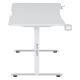 Εικόνα της Gaming Desk Anda Seat XTREME-E με Ρυθμιζόμενο Ύψος 140 x 75 x 119 cm White AD-D-DD1-1400-06-W