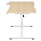 Εικόνα της Gaming Desk Anda Seat XTREME-E με Ρυθμιζόμενο Ύψος 140 x 75 x 119 cm Wood/White AD-D-DD1-1400-06-K