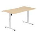 Εικόνα της Gaming Desk Anda Seat XTREME-E με Ρυθμιζόμενο Ύψος 140 x 75 x 119 cm Wood/White AD-D-DD1-1400-06-K