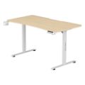 Εικόνα της Gaming Desk Anda Seat XTREME-E με Ρυθμιζόμενο Ύψος 140 x 75 x 119 cm Wood/White AD-D-DD1-1400-06-K
