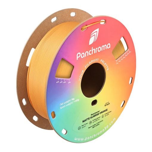 Εικόνα της Polymaker Panchroma PLA Matte Filament 1.75mm Spool of 1Kg Sunrise Orange