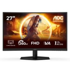 Εικόνα της Οθόνη AOC G4 C27G42ZE 27" Curved Fast VA FHD 260Hz HDR