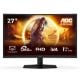 Εικόνα της Οθόνη AOC G4 C27G42ZE 27" Curved Fast VA FHD 260Hz HDR