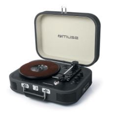 Εικόνα της Πικάπ Muse MT-201DG Bluetooth με Ενσωματωμένα Ηχεία 10W Black