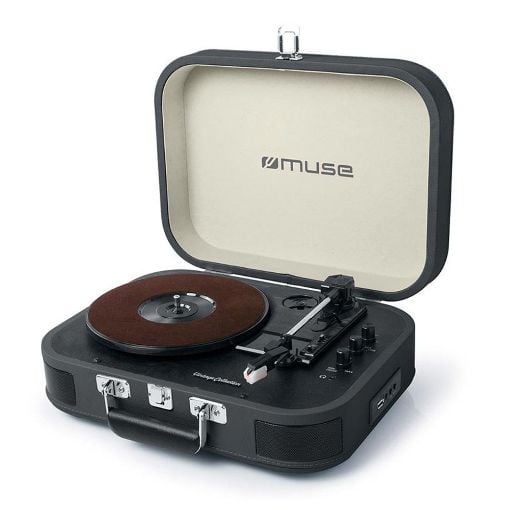 Εικόνα της Πικάπ Muse MT-201DG Bluetooth με Ενσωματωμένα Ηχεία 10W Black