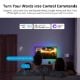 Εικόνα της Smart Χωνευτός Διακόπτης Sonoff T5 TX Ultimate 86 WiFi με 1 Πλήκτρο White T5-1C-86