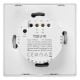 Εικόνα της Smart Χωνευτός Διακόπτης Sonoff T2 TX WiFi & RF 433MHz με 1 Πλήκτρο Ultra White T2EU1C-TX