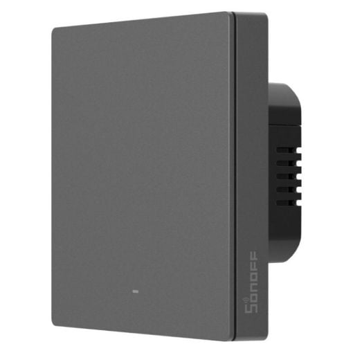 Εικόνα της Έξυπνος Διακόπτης Τοίχου Sonoff SwitchMan 1 Καναλιού Wi-Fi Graphite M5-1C-86M