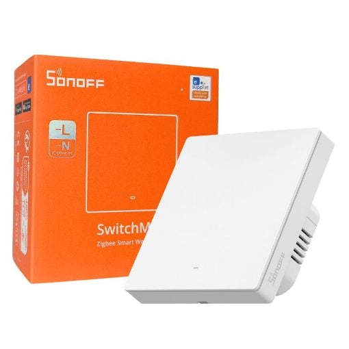 Εικόνα της Έξυπνος Διακόπτης Τοίχου Sonoff SwitchMan 1 Καναλιού Wi-Fi White M5-1C-86W