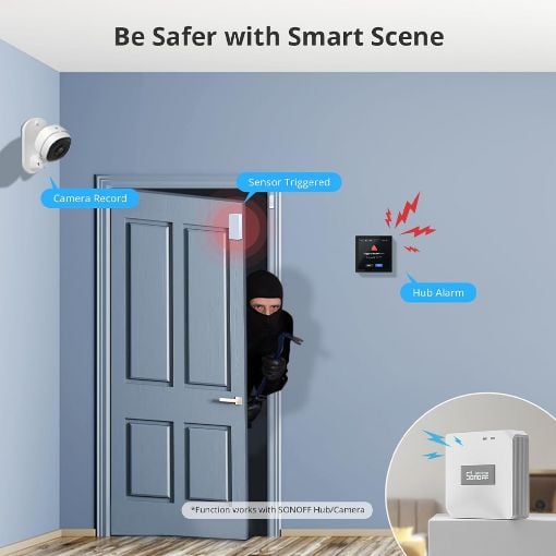 Εικόνα της Door/Window Smart Sensor Sonoff White DW2-Wi-Fi