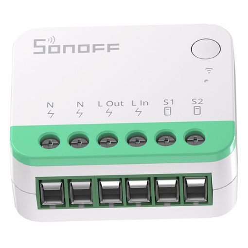 Εικόνα της Έξυπνος Διακόπτης Τοίχου Sonoff Mini Extreme Wi-Fi Matter White MINIR4M