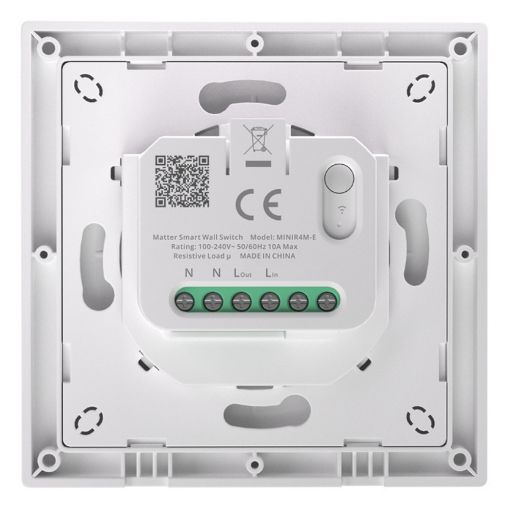 Εικόνα της Έξυπνος Διακόπτης Τοίχου Sonoff Matter Over Wi-Fi White MINIR4M-E
