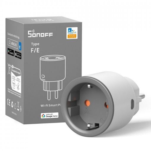 Εικόνα της Smart Plug Sonoff Wi-Fi 4000W White S60TPF