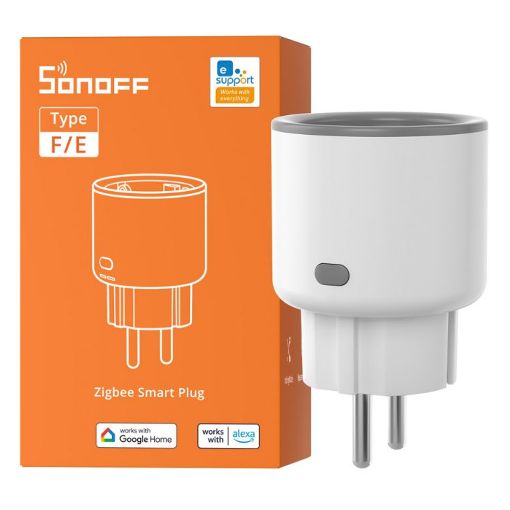 Εικόνα της Smart Plug Sonoff Zigbee 3.0 4000W White S60ZBTPF