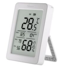 Εικόνα της Temperature &  Humidity Sensor Sonoff AirGuard TH 3.6'' LCD Zigbee SNZB-02DR2
