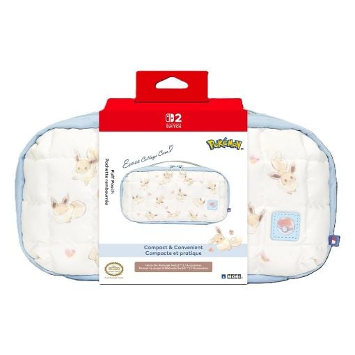 Εικόνα της Hori Puff Pouch Eevee Cottage Core for Nintendo Switch 2 NSX-086E