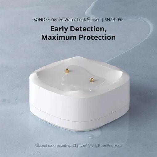 Εικόνα της Smart Water Leak Sensor Sonoff Zigbee White SNZB-05P