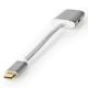 Εικόνα της Adapter Nedis USB-C Male to HDMI Female 4K@60Hz 0.2m Silver CCTB64680AL02