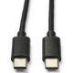 Εικόνα της Καλώδιο Nedis USB-C Male to USB-C Male 1m USB 2.0 Black CCGB60700BK10