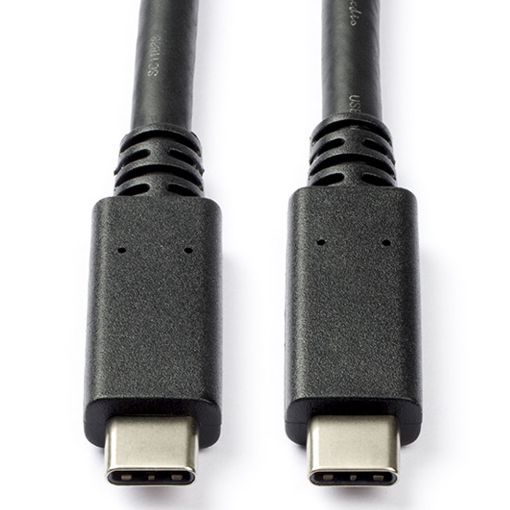 Εικόνα της Καλώδιο Nedis USB-C Male to USB-C Male 1m USB 3.0 Black CCGB64700BK10