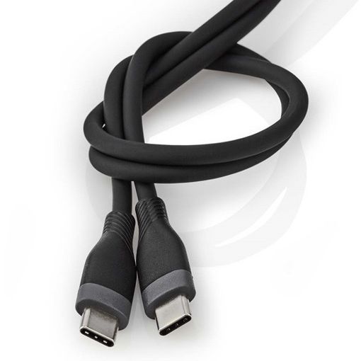 Εικόνα της Καλώδιο Nedis USB-C Male to USB-C Male 1.5m Black CCGB60820BK15
