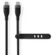 Εικόνα της Καλώδιο Nedis USB-C Male to USB-C Male 1.5m Black CCGB60820BK15