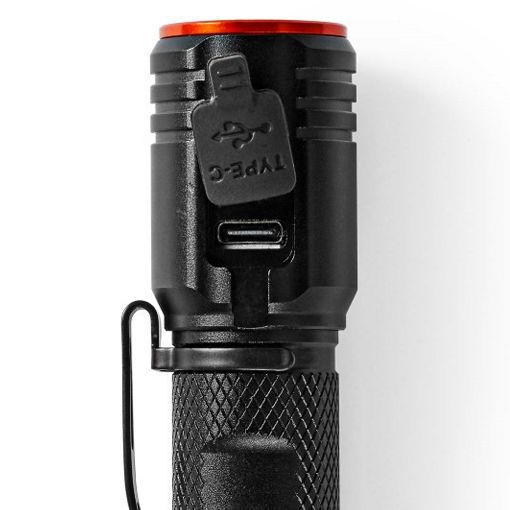 Εικόνα της Φακός Nedis Επαναφορτιζόμενος 2000lm IPX6 Black LTRR20WBK