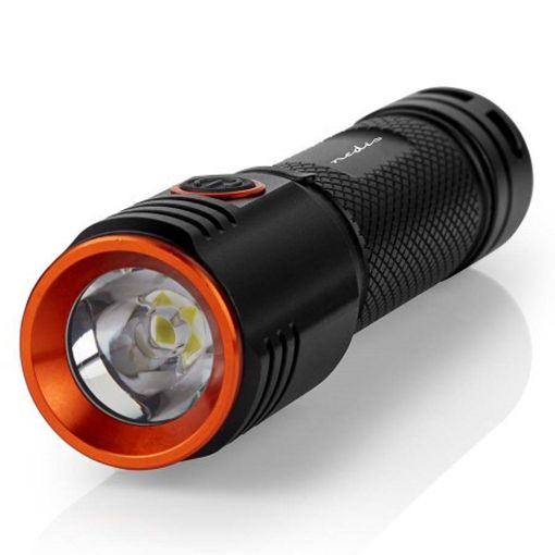 Εικόνα της Φακός Nedis Επαναφορτιζόμενος 2000lm IPX6 Black LTRR20WBK