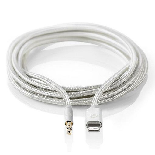 Εικόνα της Καλώδιο Nedis Lightning to 3.5mm Mini Jack 1m White CCTB39940AL10