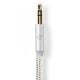 Εικόνα της Καλώδιο Nedis Lightning to 3.5mm Mini Jack 1m White CCTB39940AL10