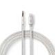 Εικόνα της Καλώδιο Nedis Lightning to 3.5mm Mini Jack 1m White CCTB39940AL10